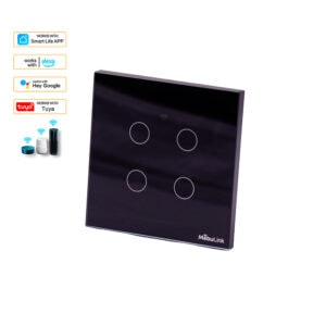 MebuLink  Smart switch WiFi 4-gang wall switch touch control