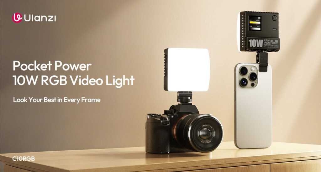 Enhanced RGB LED Video Light for Content Creators in Sri Lanka.