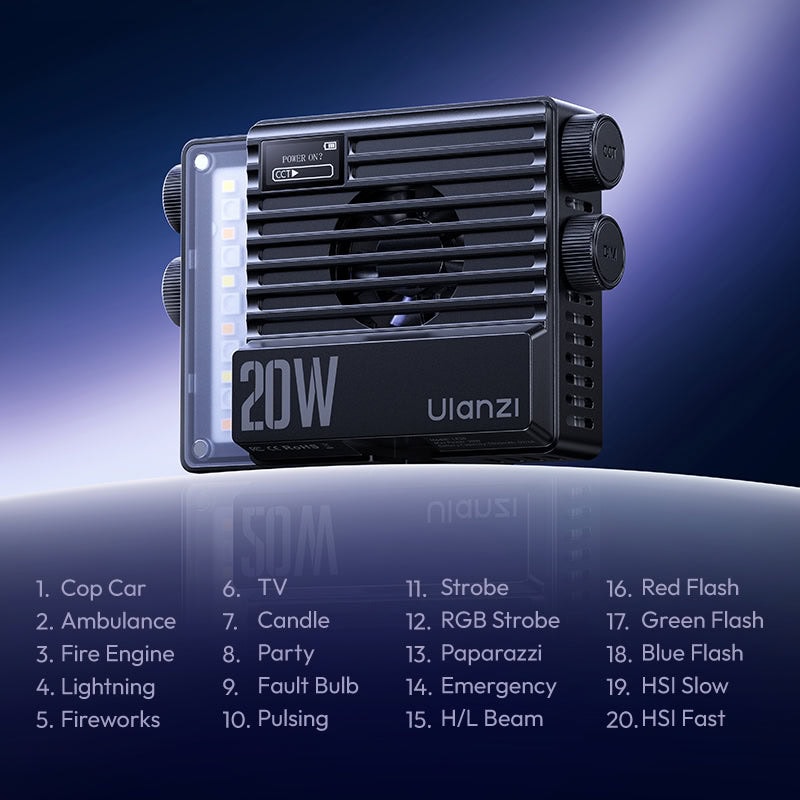 RGB Pocket Video Light for Content Creators and Photographers in Sri Lanka.