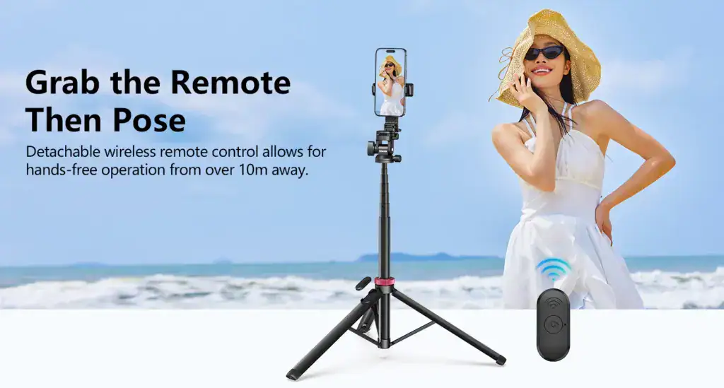 78 tripod featuring quick-release mechanism and cold shoe mount for versatile camera and accessory setup. Ideal for vlogging, photography, and content creation on the go.