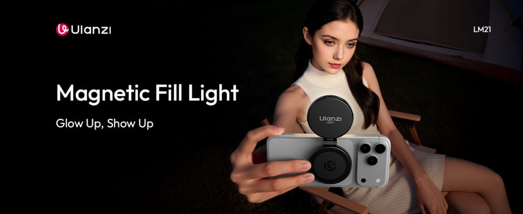 Ulanzi LM21 Magnetic Fill Light Black 01