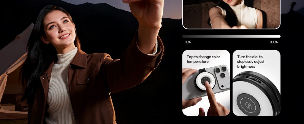 Ulanzi LM21 Magnetic Fill Light Black 04