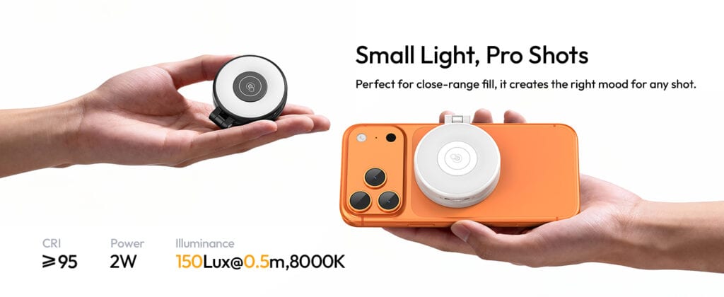 Ulanzi LM21 Magnetic Fill Light Black 06