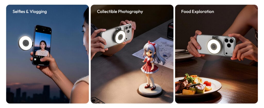 Ulanzi LM21 Magnetic Fill Light Black 07