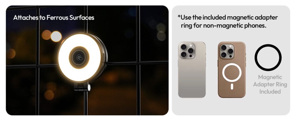 Ulanzi LM21 Magnetic Fill Light Black 09