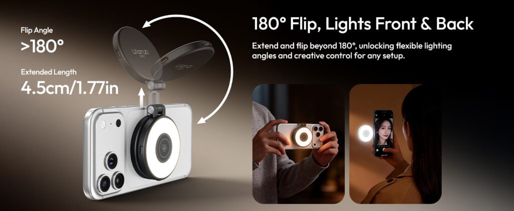 Ulanzi LM21 Magnetic Fill Light Black 10