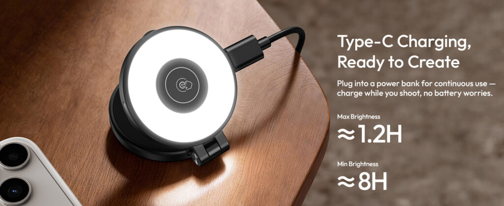 Ulanzi LM21 Magnetic Fill Light Black 11