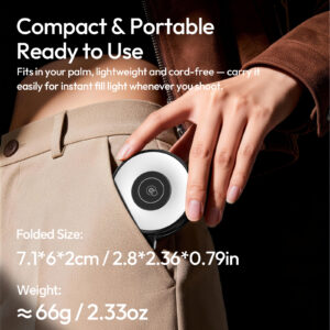 Ulanzi LM21 Magnetic Fill Light Black