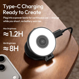 Ulanzi LM21 Magnetic Fill Light Black