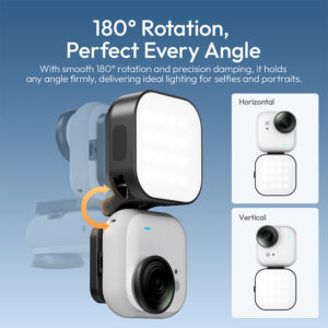 Ulanzi IN07 1/4 inch screw mount tripod compatible