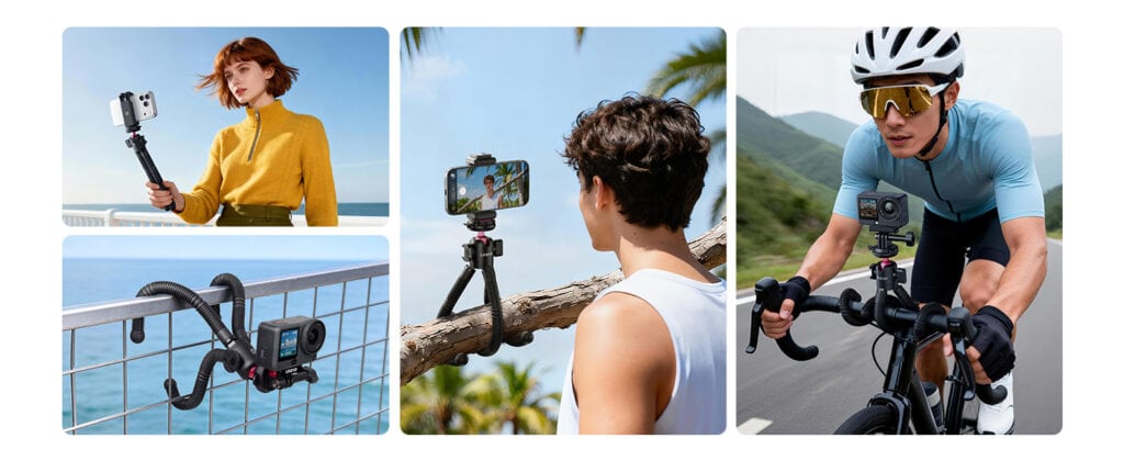 Ulanzi MT91 universal 1/4 inch Cka mount compatibility