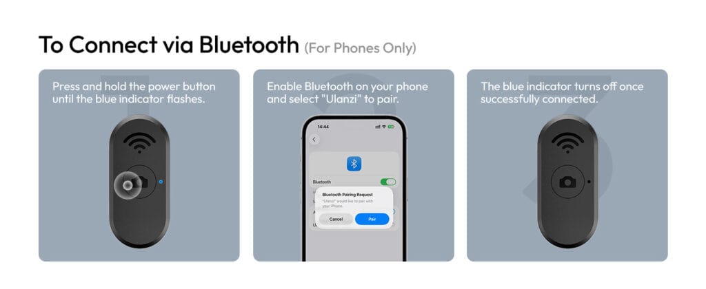 Ulanzi MT91 vlog cold shoe light microphone phone setup