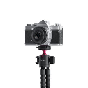 Ulanzi MT91 tripod wrapped fence outdoor location shoot