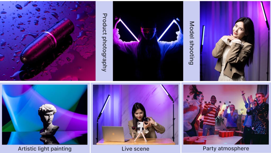 Ulanzi VL119 bi-colour 2500-9000K temperature range dial